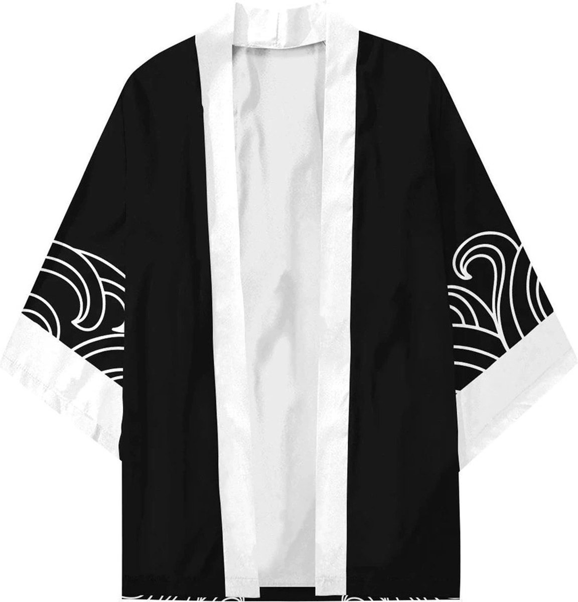 One Piece Whitebeard Haori kimono jas - Jolly Roger Cosplay, cosplay kimono, One Piece, Anime kostuum, manga, cosplay kleding, animé cosplay, cosplay jacket, anime, cosplay merch, maat M