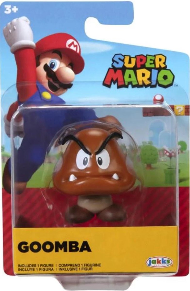 Super Mario Mini Action Figure - Goomba