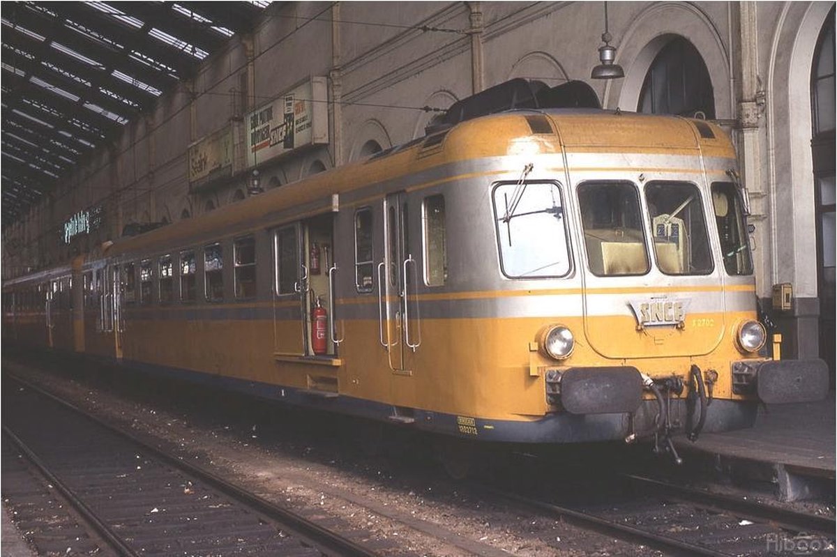 Jouef - Sncf 2-unit Railcar Class X2700 Orange/silver Iv - JOU-HJ2387