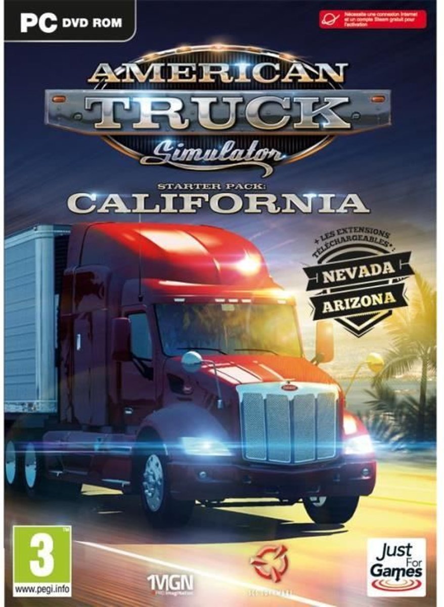 American Truck Simulator - California Starter Pack pc-spel