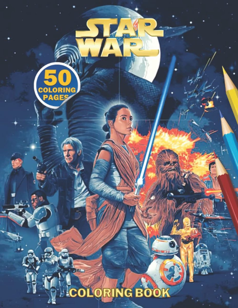 Star Wars Coloring Book - Kleurboek voor volwassenen én kinderen