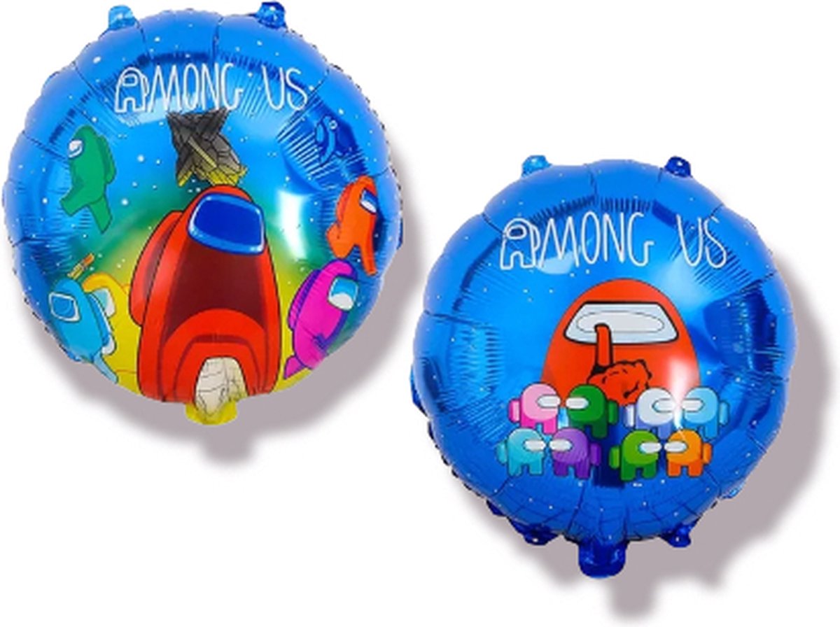 Ballon Among - us 45 cm , folieballon Kindercrea