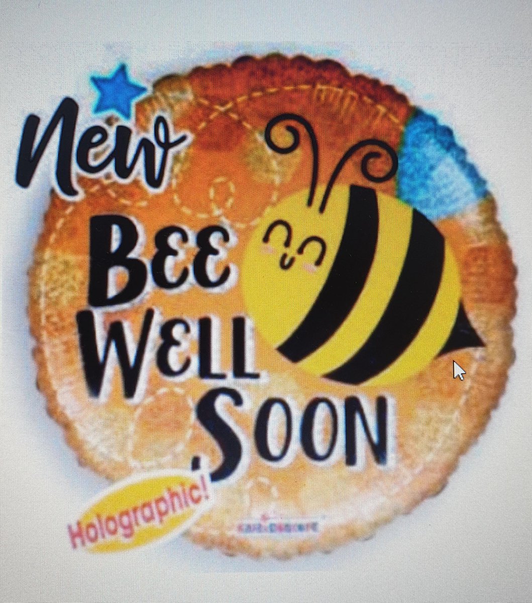 Ballon bee wel soon