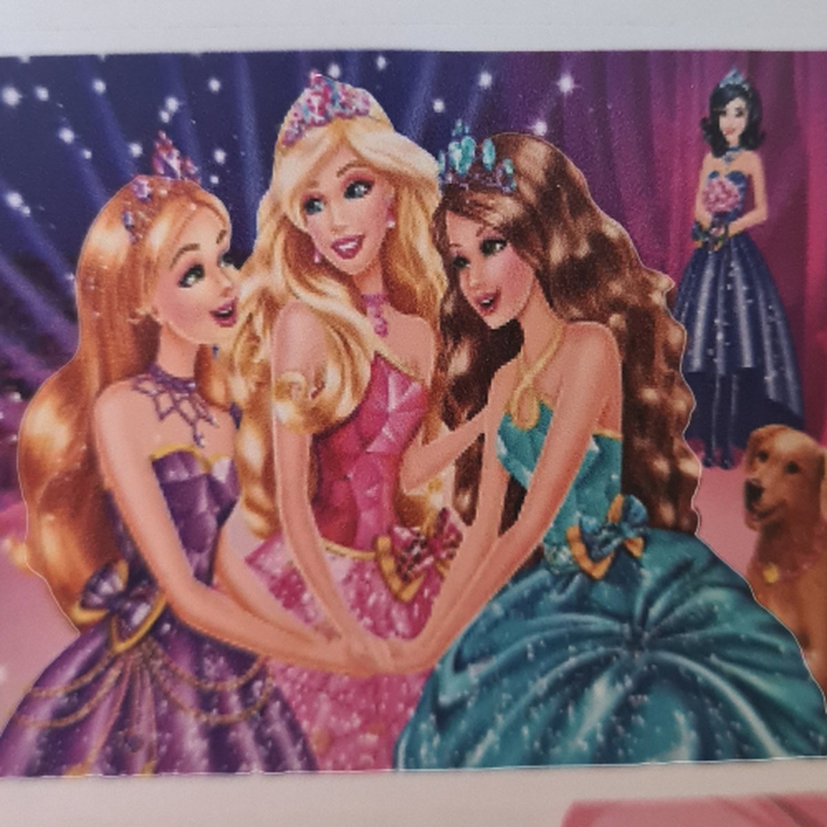 Diamond painting disney prinsessen, 20x30cm Kindercrea