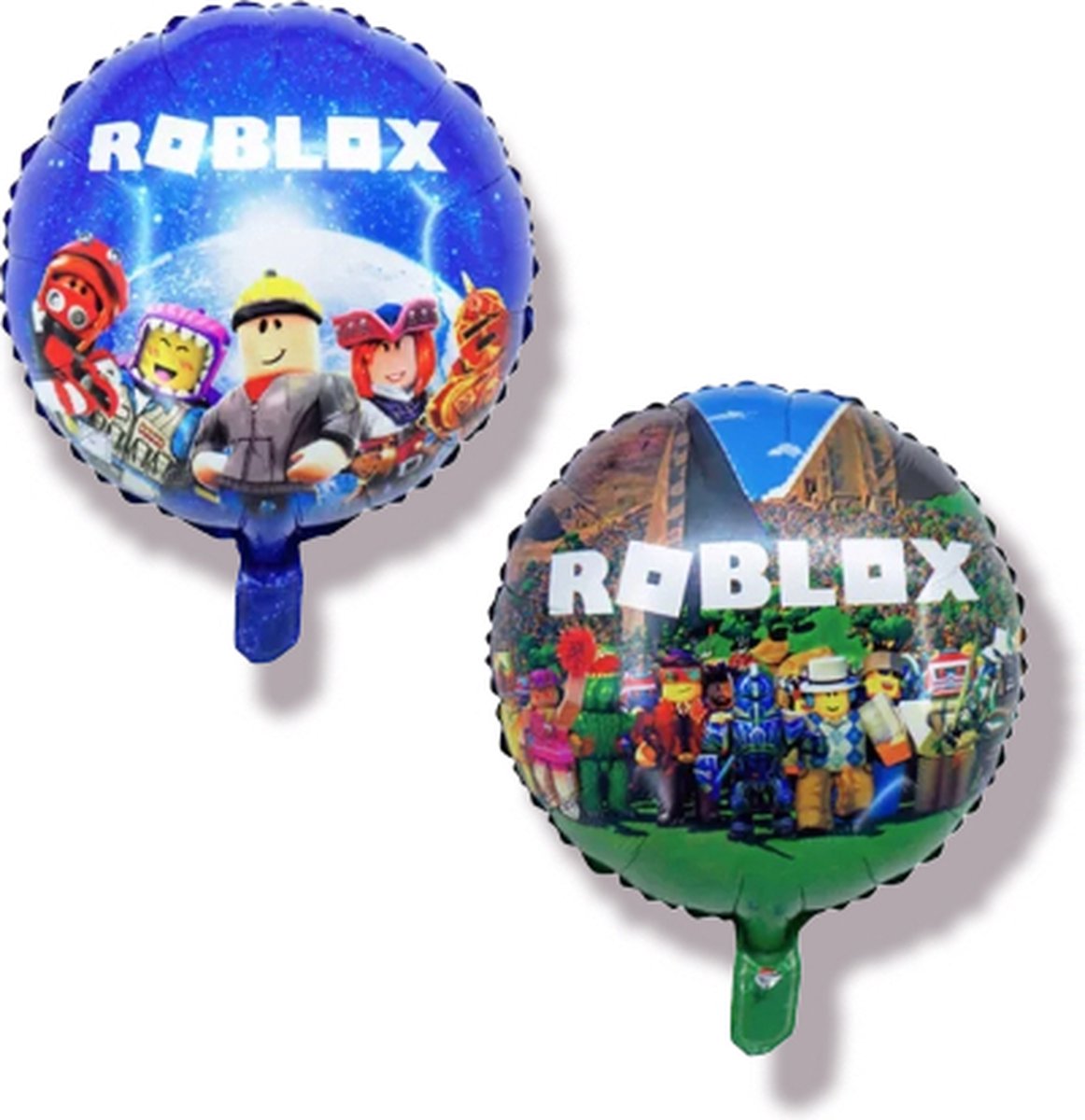 Folie ballon Roblox, 40 cm , Kindercrea, feest, Leeg