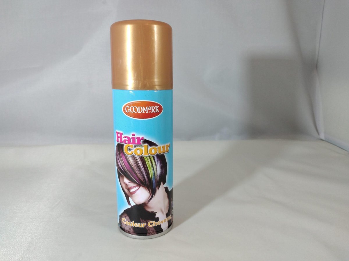 Haarspray brons 125 ml, kindercrea