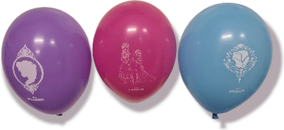 Latex ballonnen Disney Frozen 6 stuks, Kindercrea