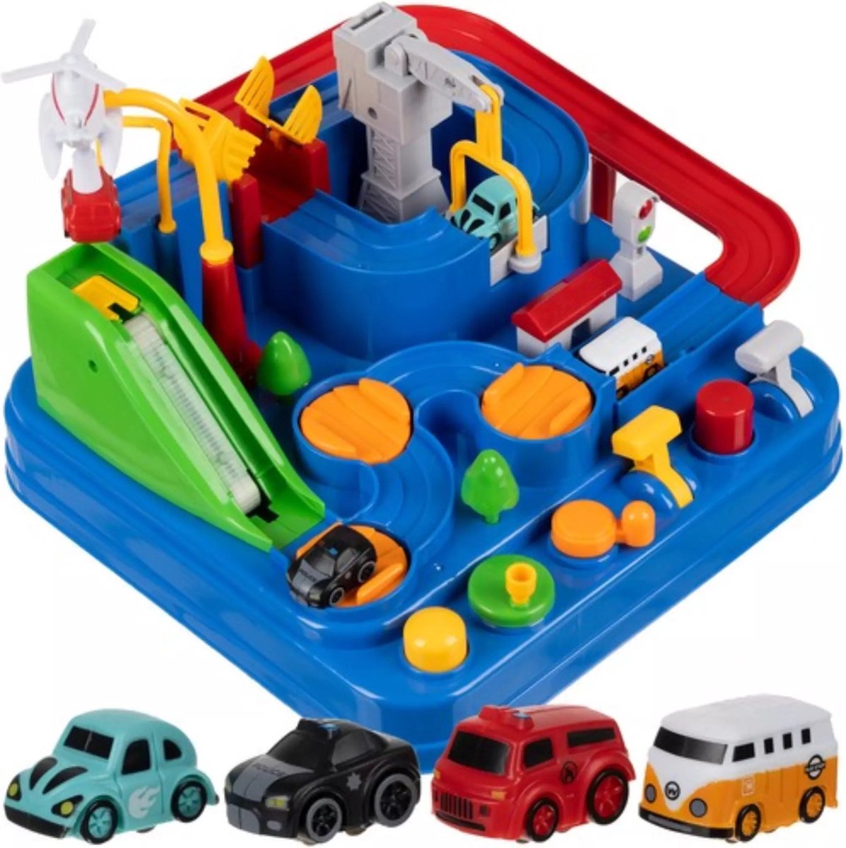 Kruzzel   Obstakelbaan: Urenlang Speelplezier met Veilige Voertuigen