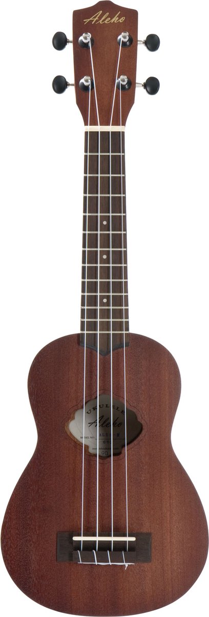 Leho Aleho Soprano Ukulele Laminated Sapele - Sopraan ukulele