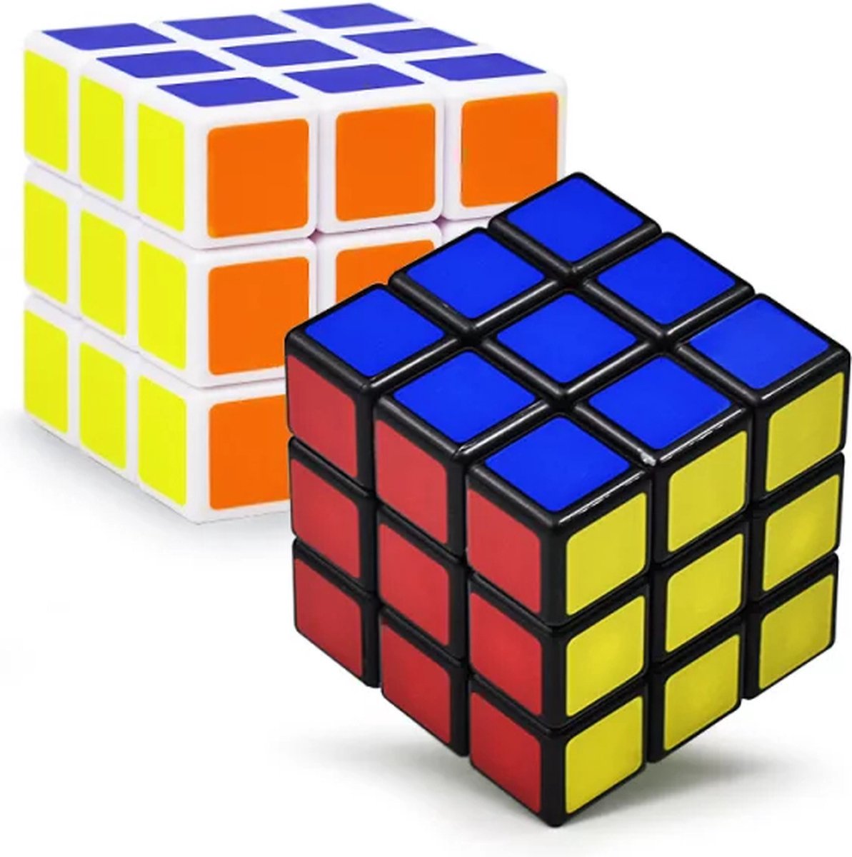 magic cube - speed cube - 3x3 kubus - rubik,s cube - set van 2 kubussen