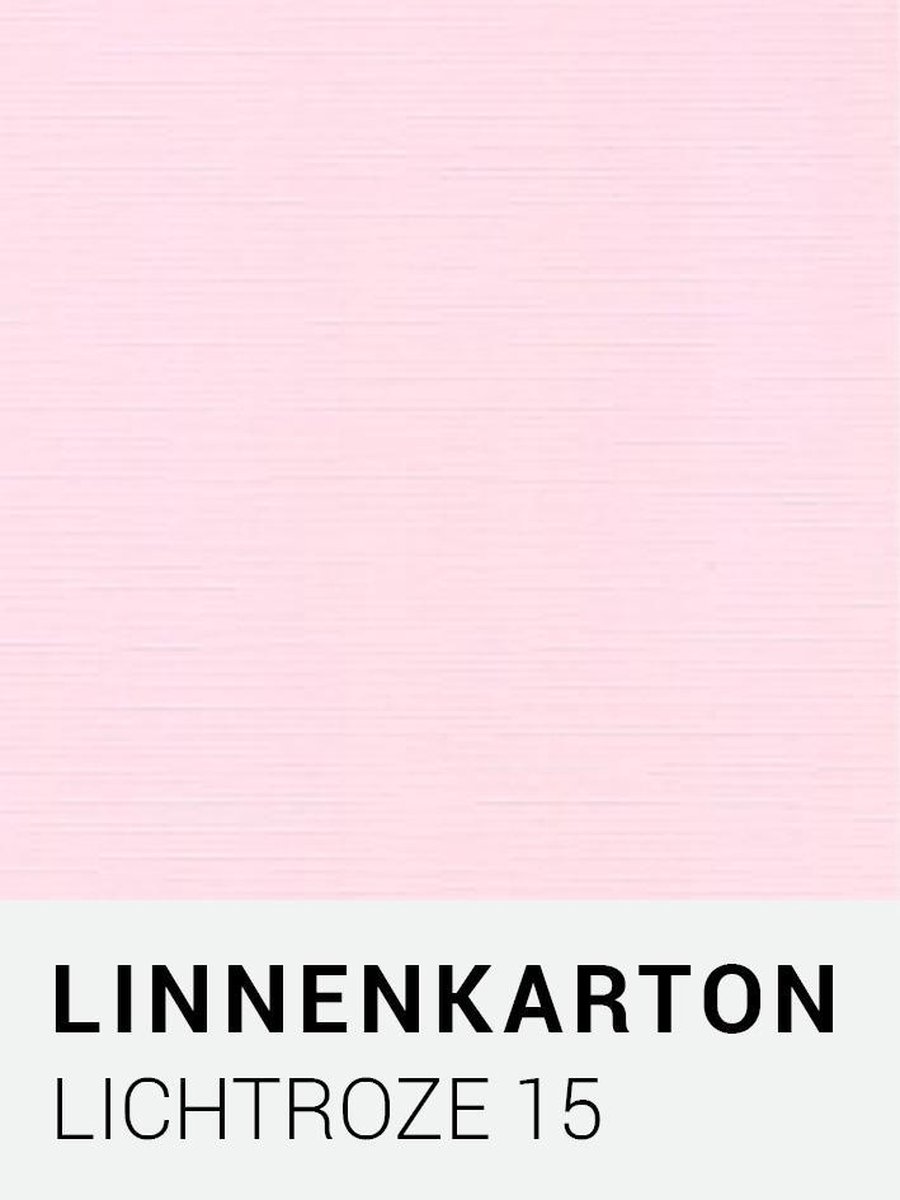 Linnenkarton 15 Lichtroze 30,5x30,5cm  240gr.