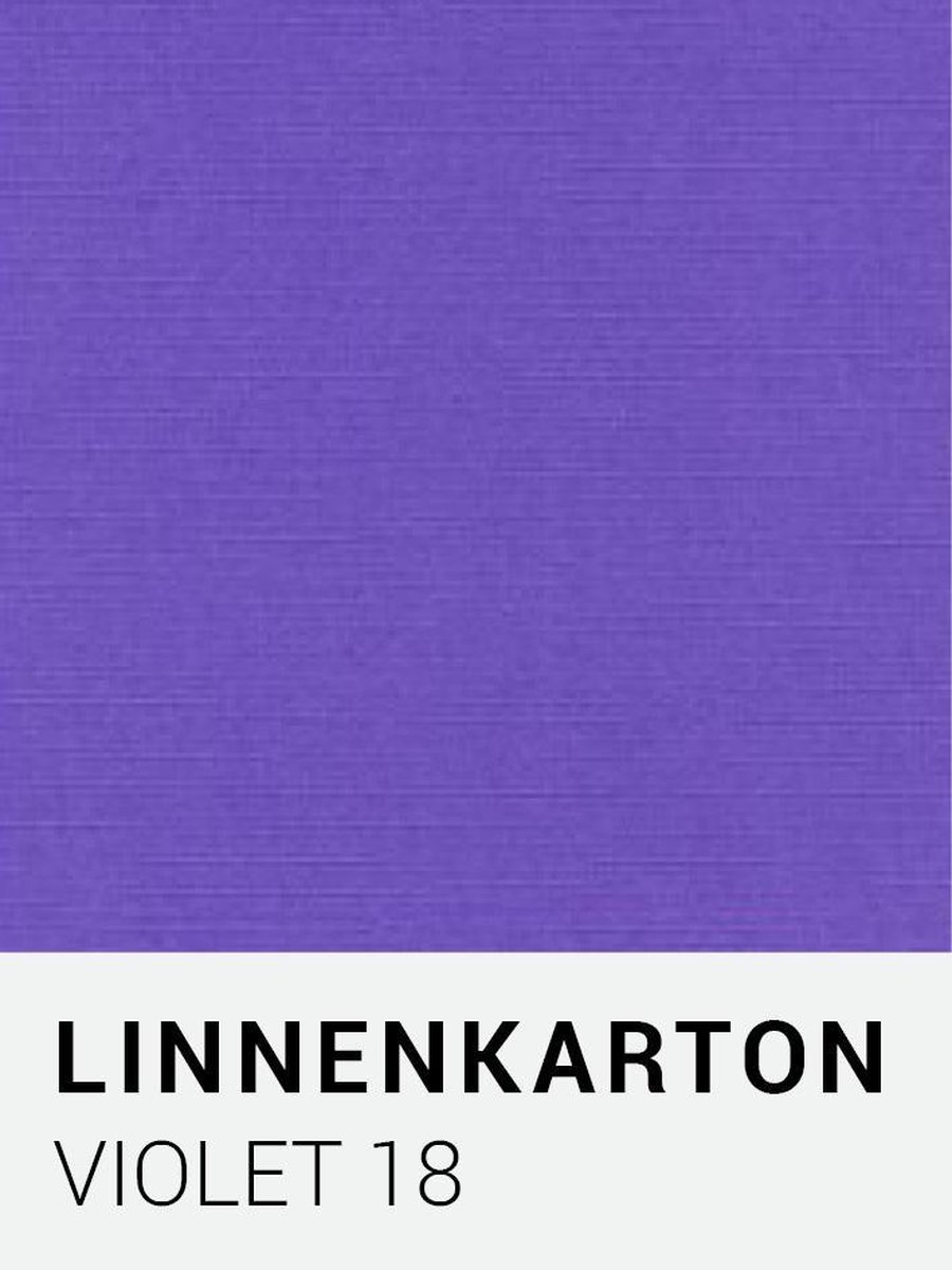 Linnenkarton 18 Violet 30,5x30,5cm  240 gr.