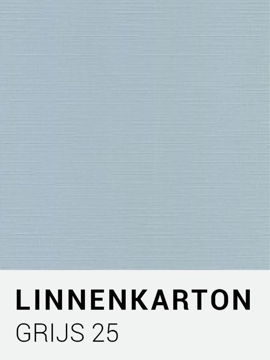 Linnenkarton 25 Grijs A4 240 gr.