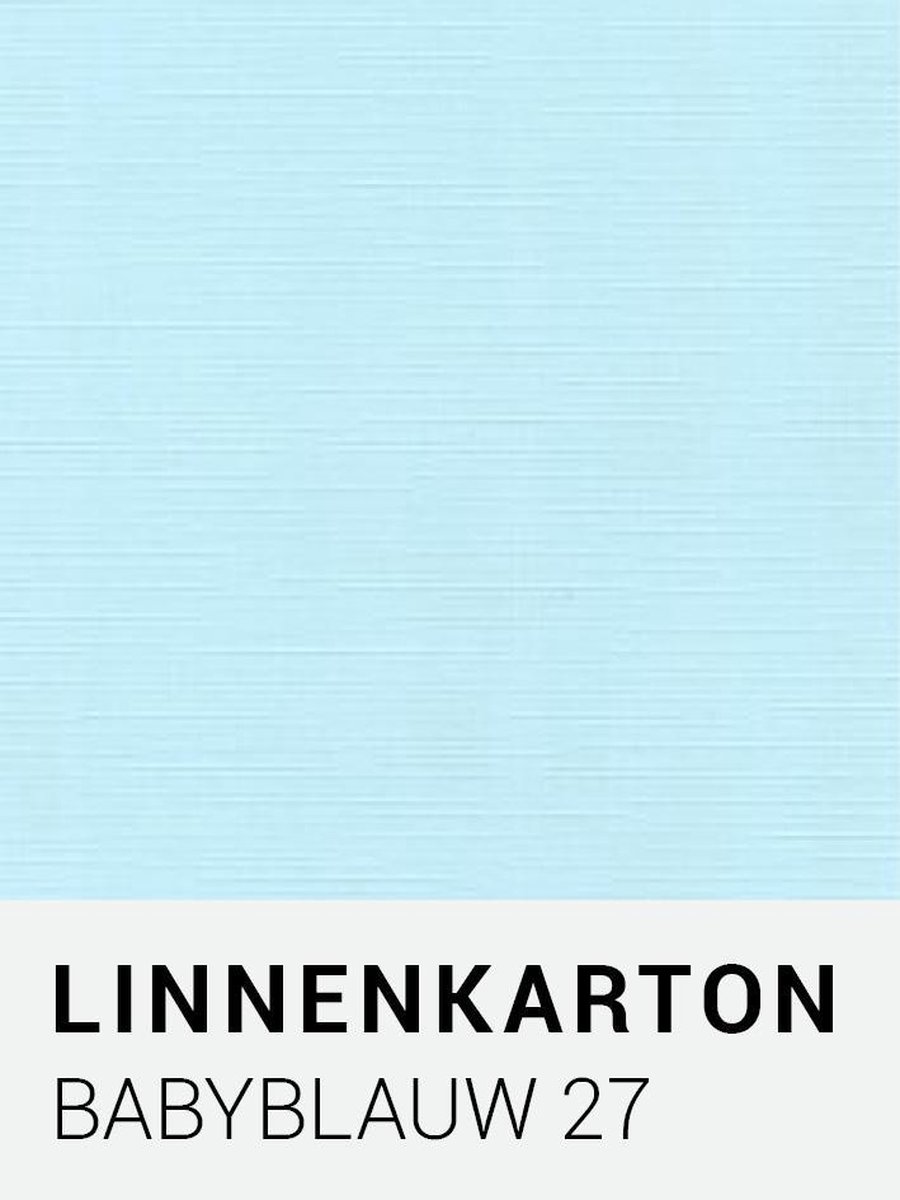 Linnenkarton 27 Babyblauw A4 240 gr.