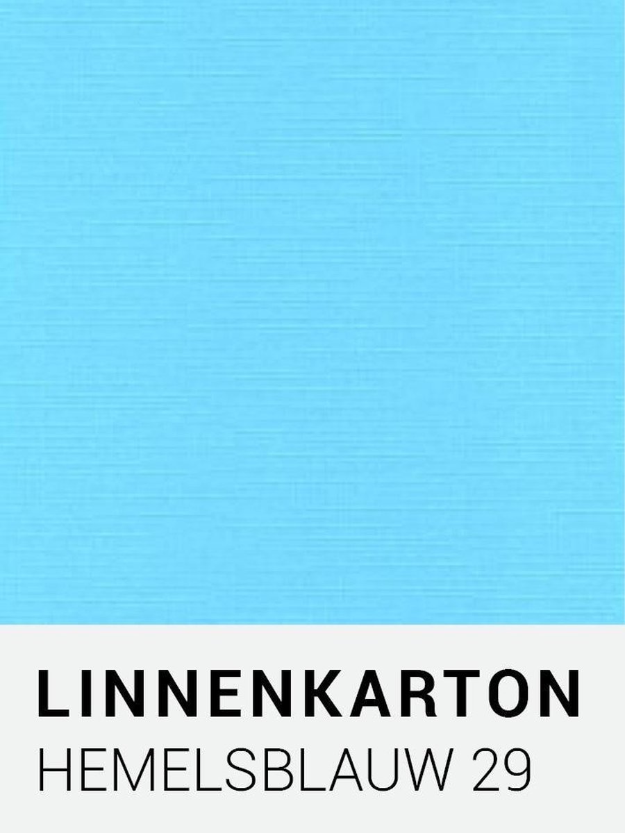 Linnenkarton 29 Hemelsblauw 30,5x30,5cm  240 gr.