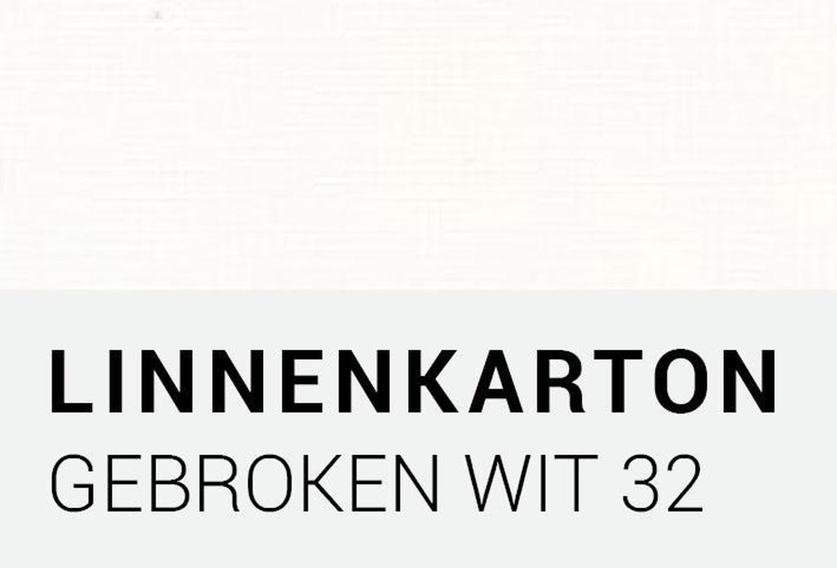 Linnenkarton 32 Gebroken wit A4 240 gr.