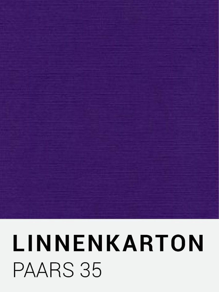 Linnenkarton 35 Paars 30,5x30,5cm  240 gr.