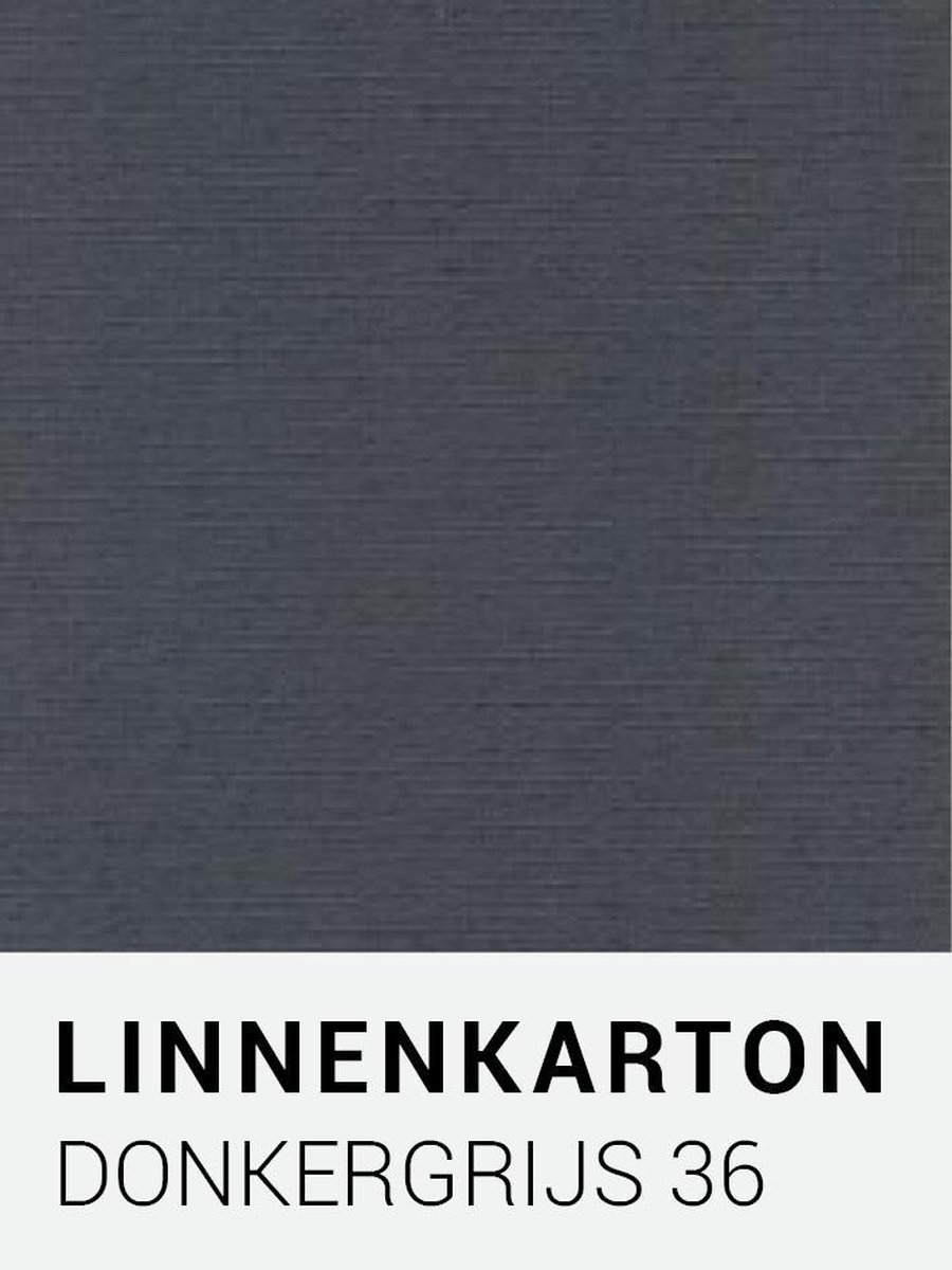 Linnenkarton 36 Donkergrijs A4 240 gr.