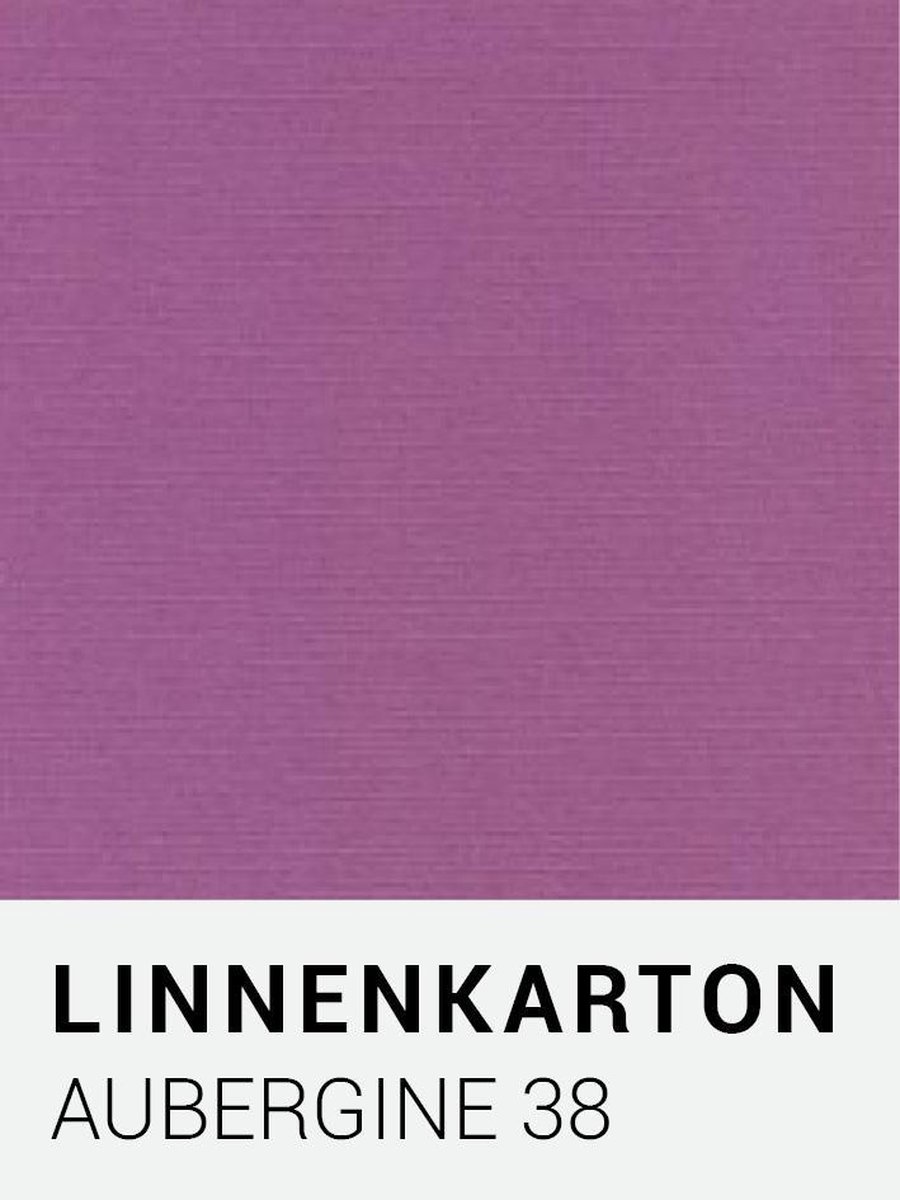 Linnenkarton 38 Aubergine A4 240 gr.