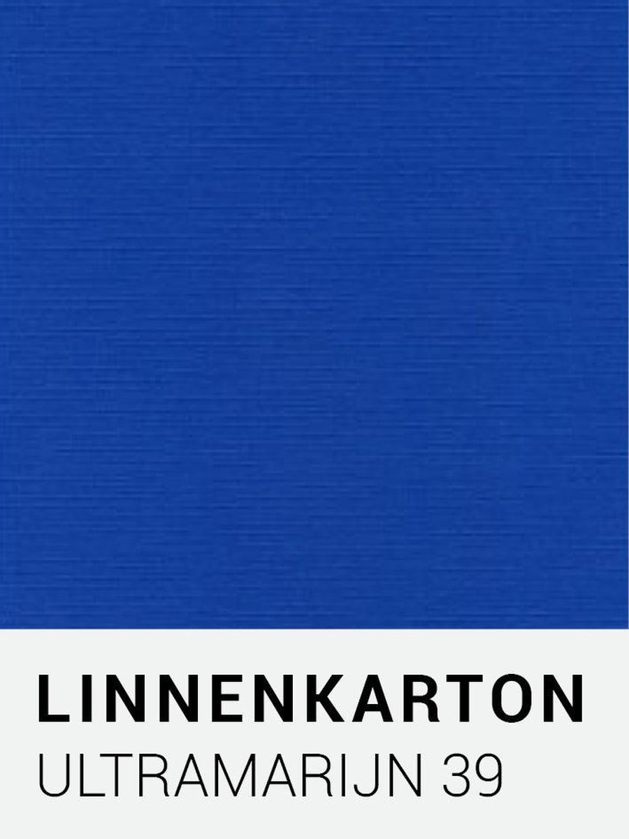 Linnenkarton 39 Ultramarijn 30,5x30,5cm  240 gr.