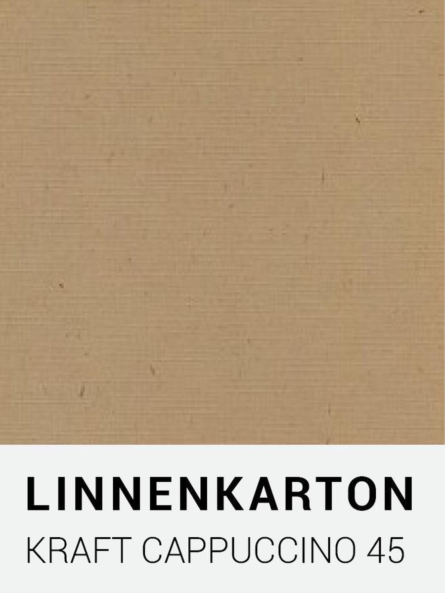 Linnenkarton 45 Kraft cappuccino 30,5x30,5cm  240 gr.