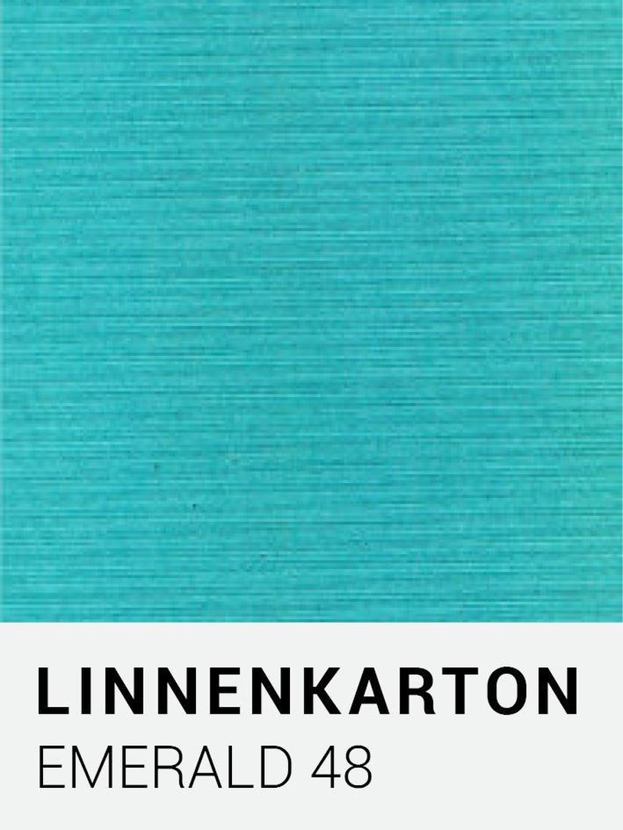 Linnenkarton 48 Emerald 30,5x30,5cm  240 gr.