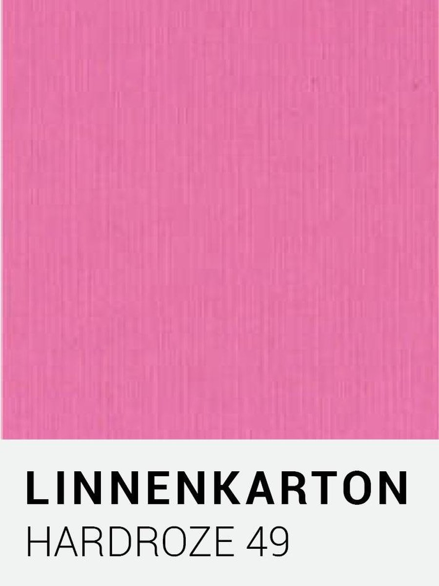 Linnenkarton 49 Hardroze 30,5x30,5cm  240 gr.