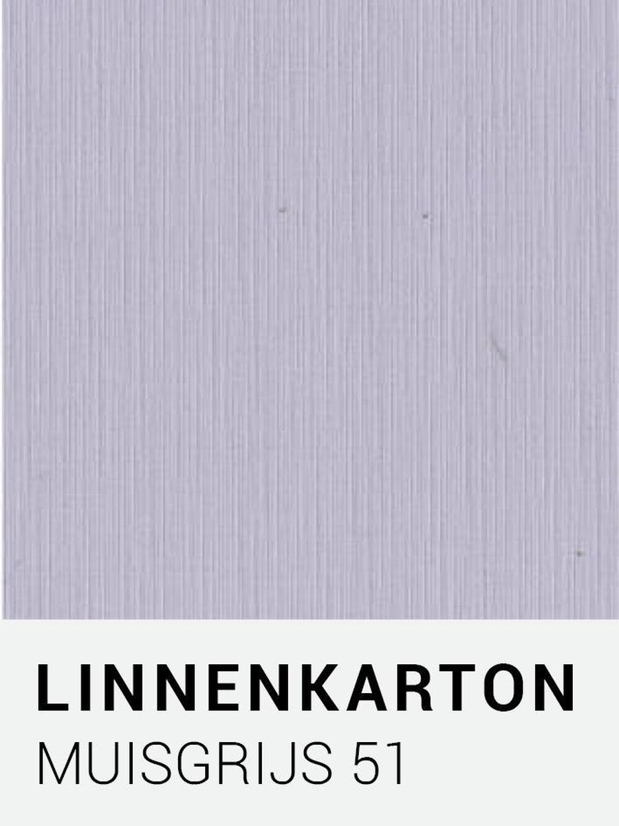 Linnenkarton 51 Muisgrijs 30,5x30,5cm  240 gr.