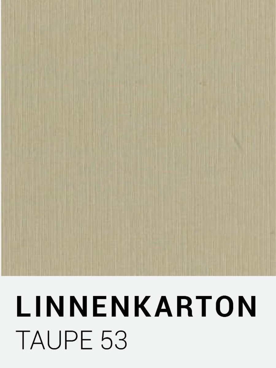 Linnenkarton 53 Taupe 30,5x30,5cm  240 gr.