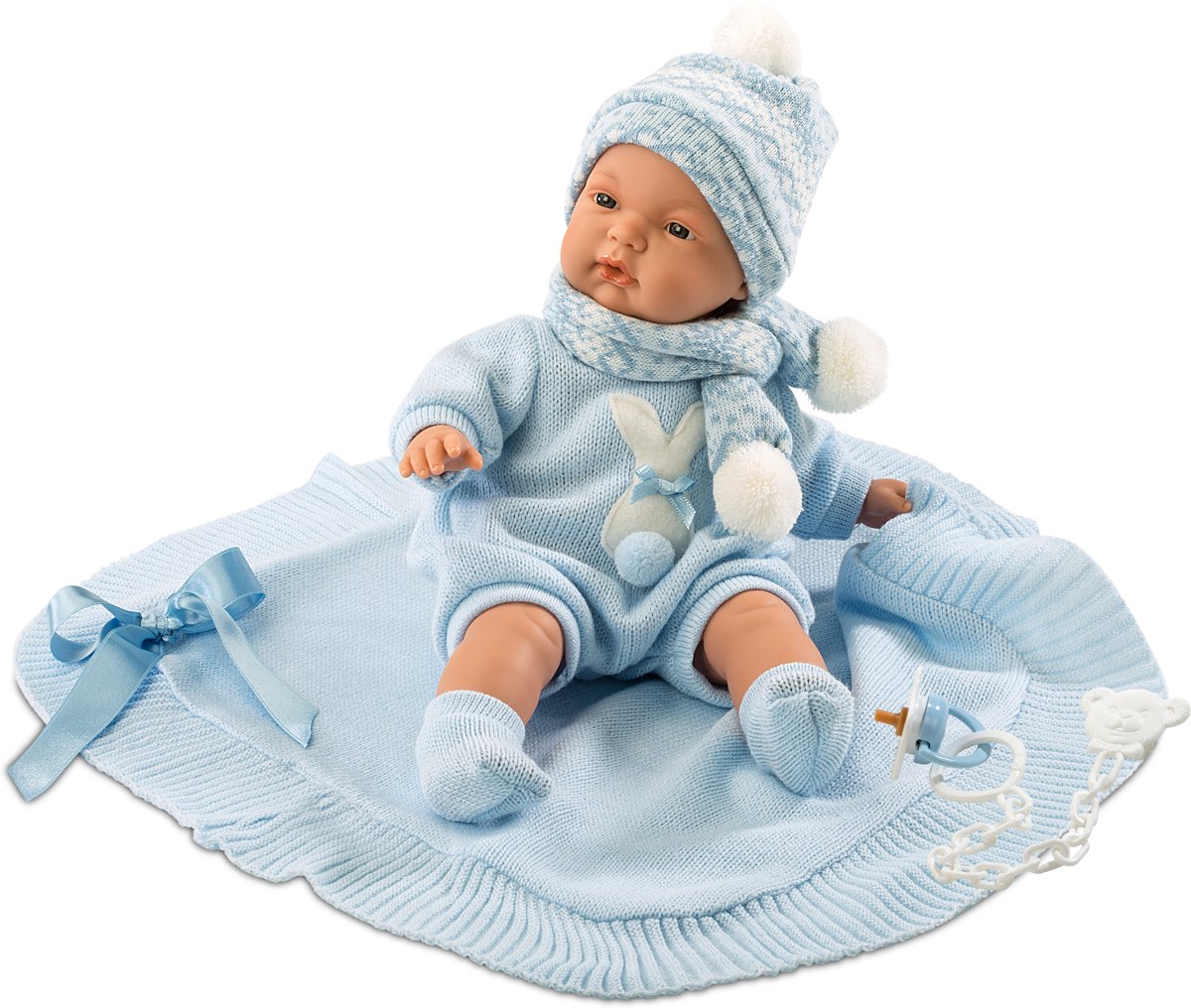 Llorens babypop Joel softbody 38 cm met kleding en geluid