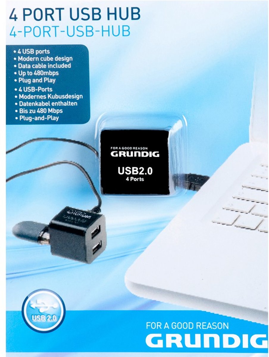 USB Hub / Splitter (4 poorten)