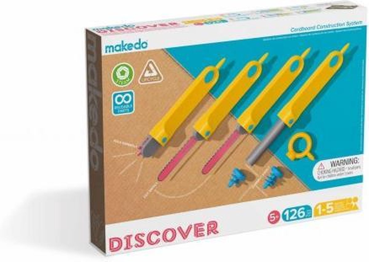 Makedo Discover Set 5+