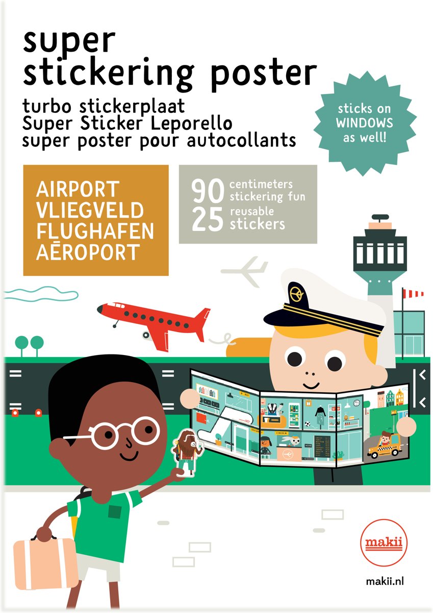 Super Stickering Poster AIRPORT