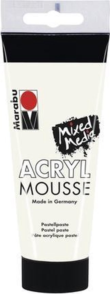 Acryl mousse 100ml - Wit - 070