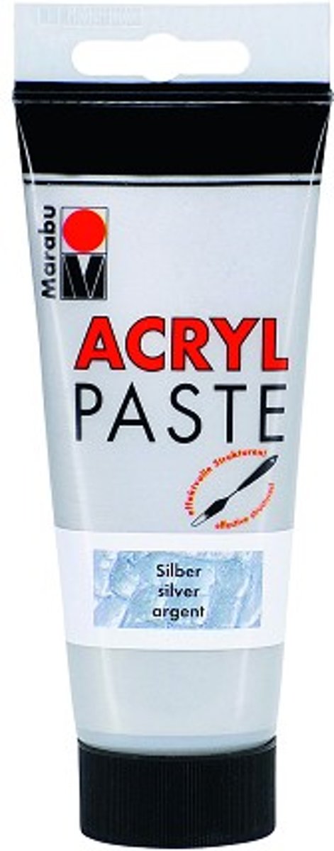 Acrylpasta 100 ML - Zilver