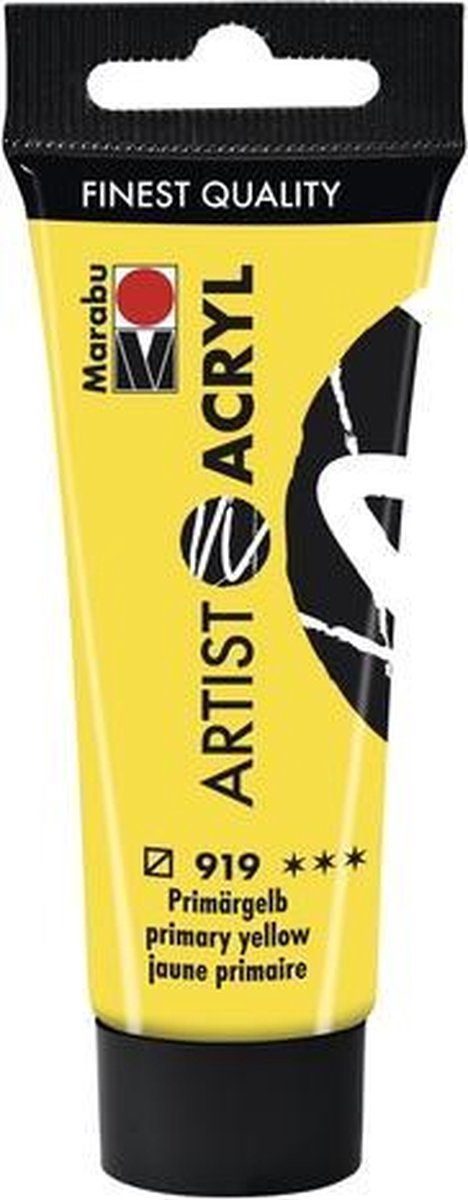 Artist Acryl 22 ML - Primair Geel