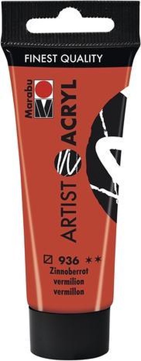 Artist Acryl 22 ML - Vermiljoen