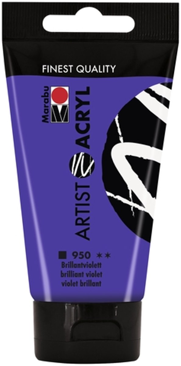 Artist Acryl 75 ML - Briljant Paars