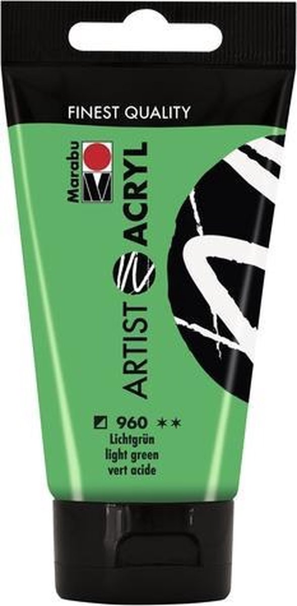 Artist Acryl 75 ML - Lichtgroen