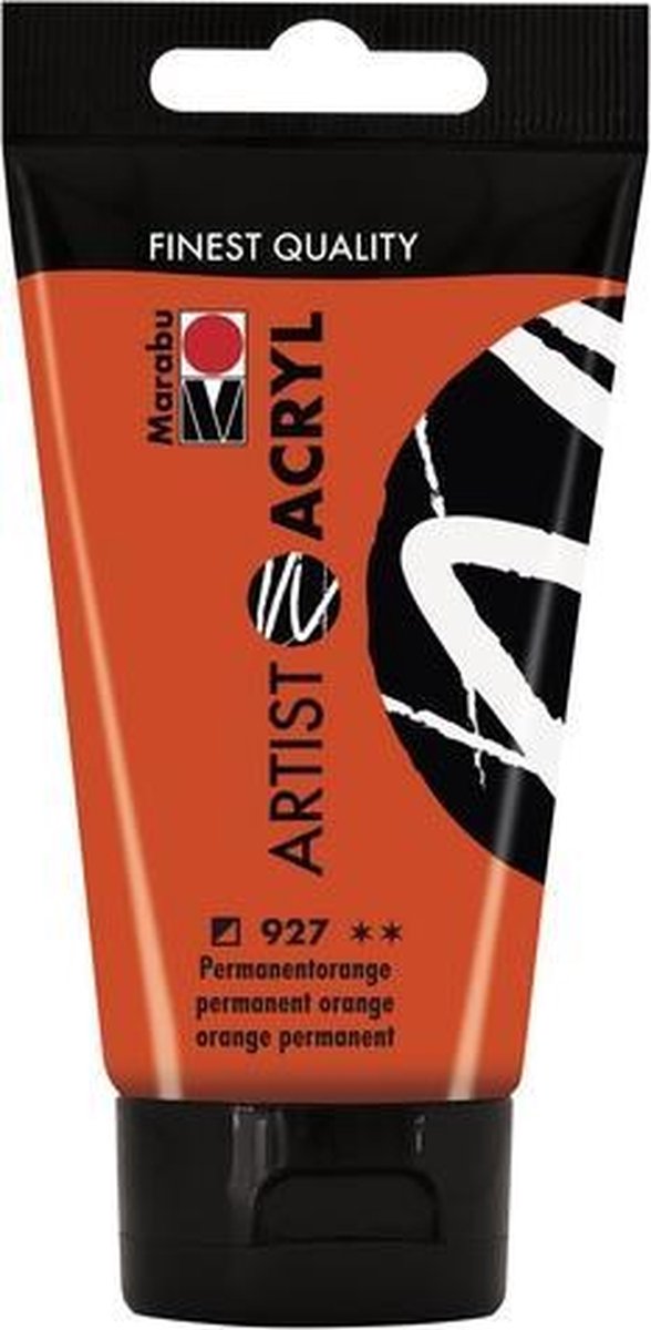 Artist Acryl 75 ML - Permanent Oranje