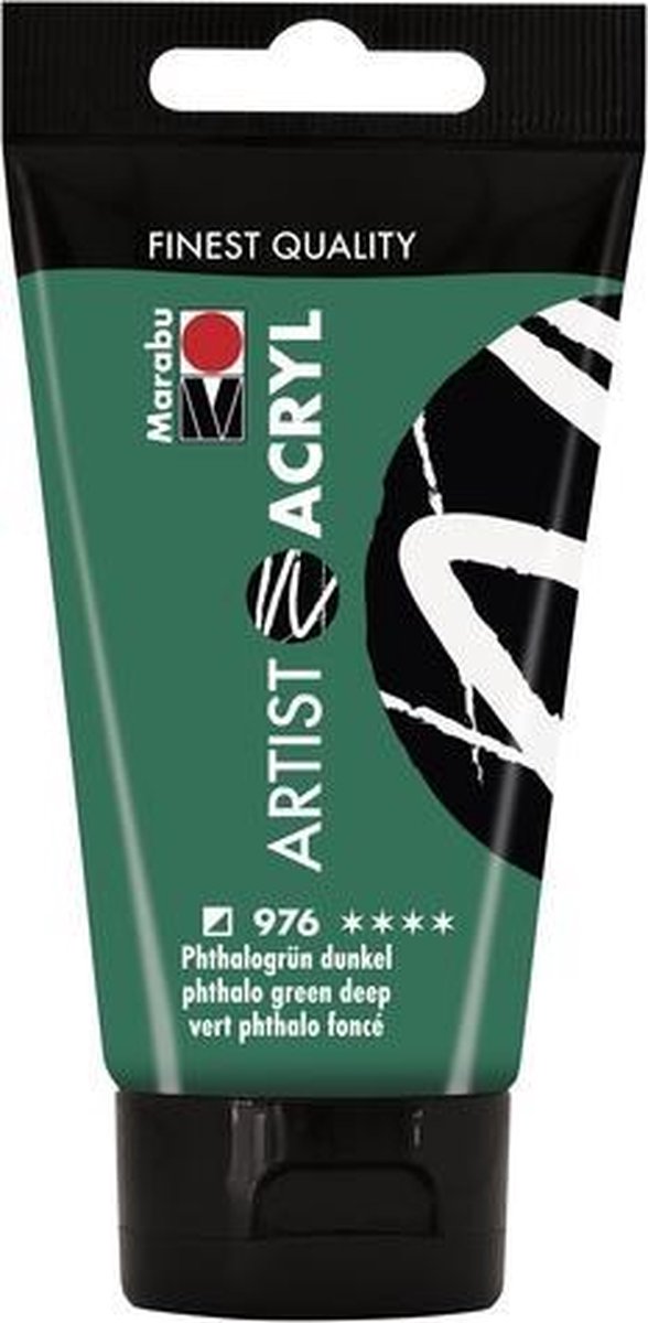 Artist Acryl 75 ML - Phthalogroen Donker