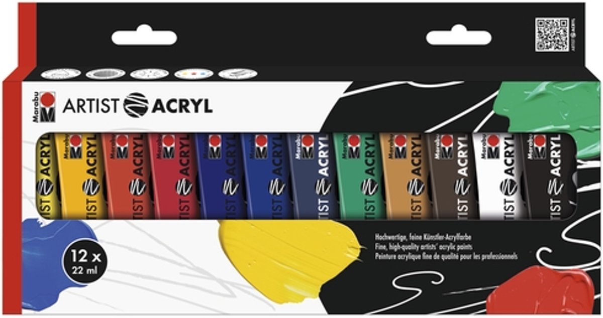 Artist Acryl set 12 x 22 ml