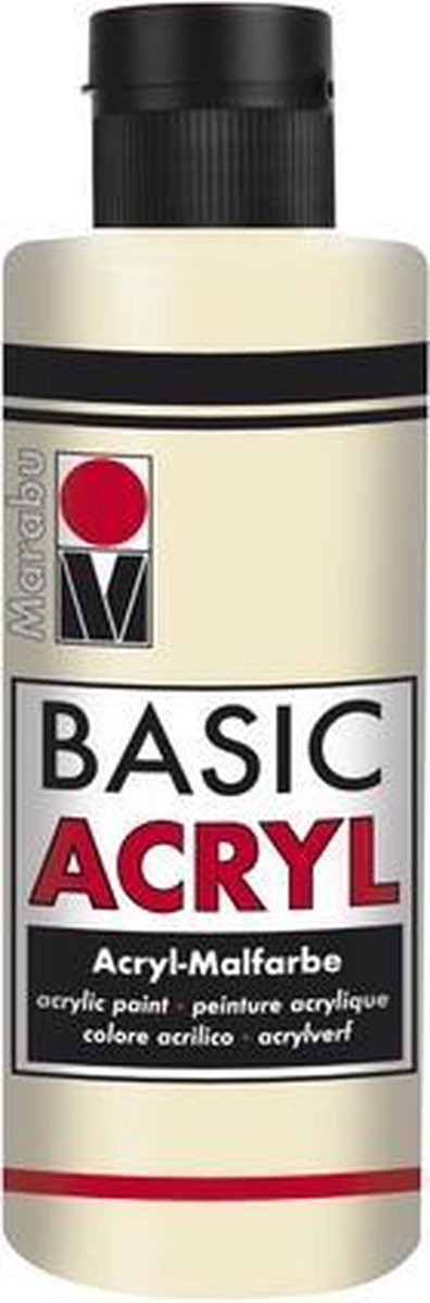 Basic Acryl busje 80 ML - Beige