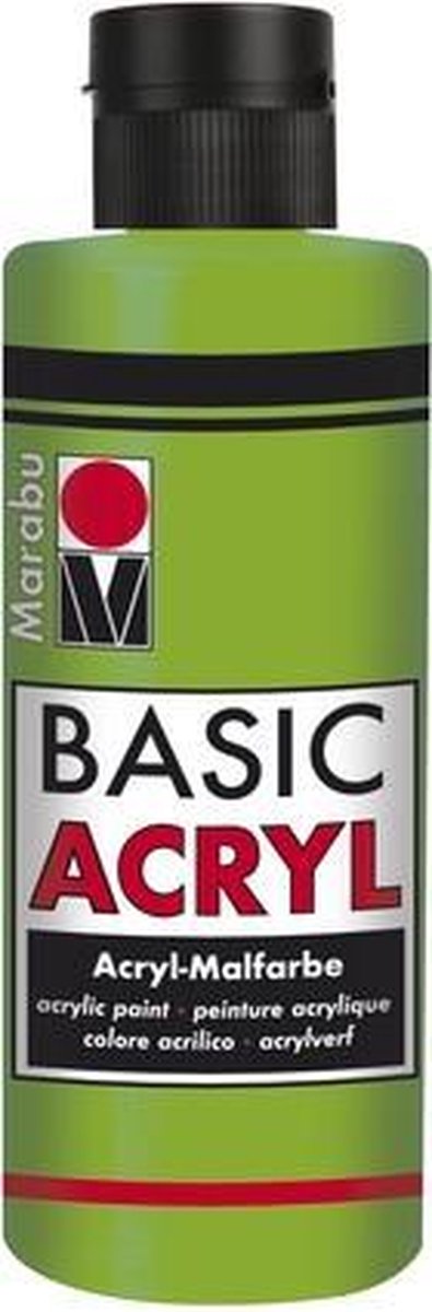 Basic Acryl busje 80 ML - Chlorophyl