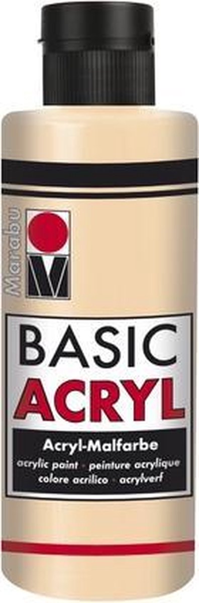 Basic Acryl busje 80 ML - Huidskleur