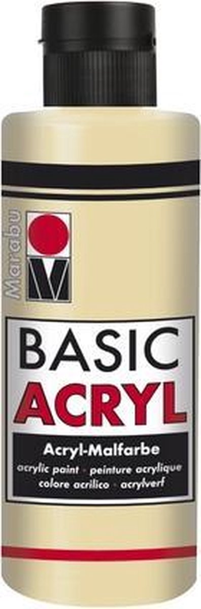 Basic Acryl busje 80 ML - Zand