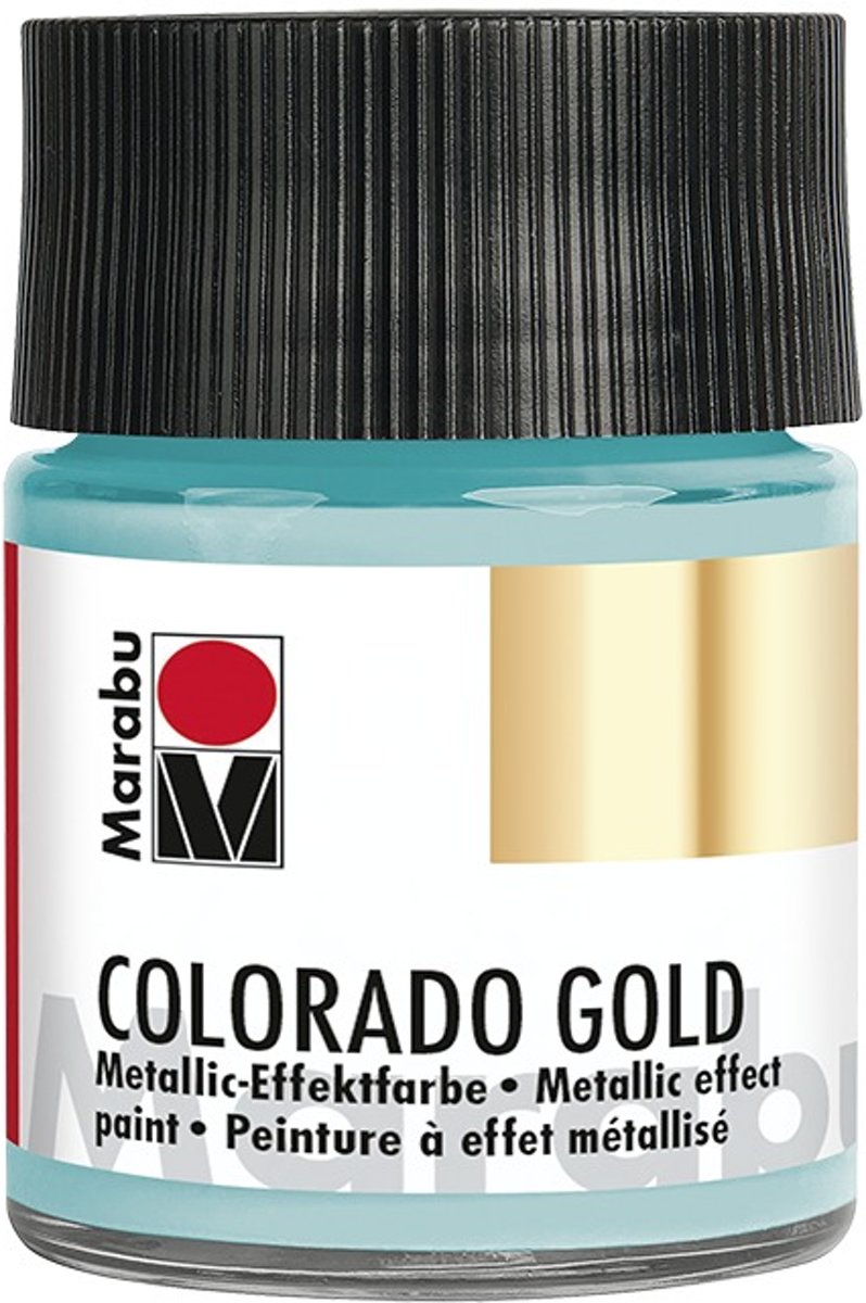 COLORADO Goud, Metallic Turkoois 50 ml