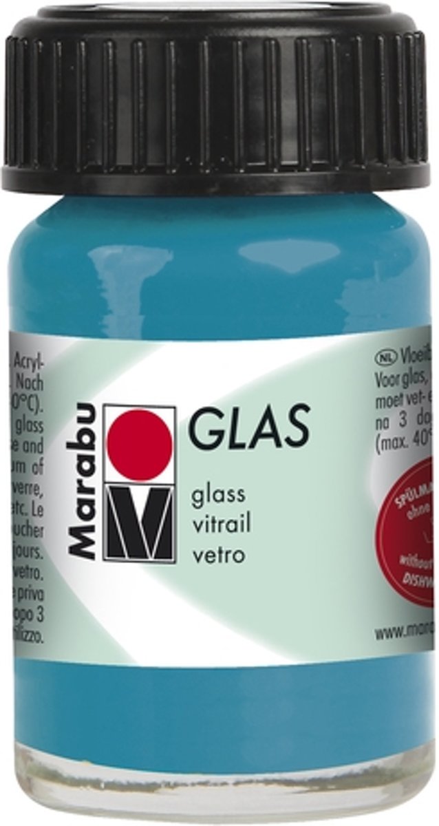 Glas 15 ml - Petrol