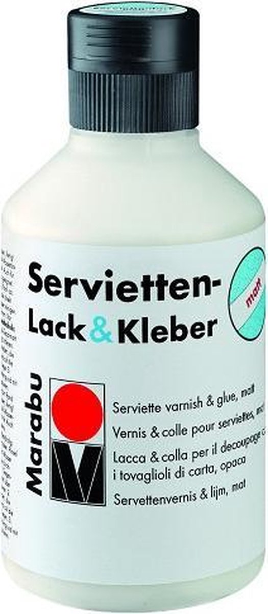 LAK VOOR SERVIETTENTECHNIEK, 250 ML