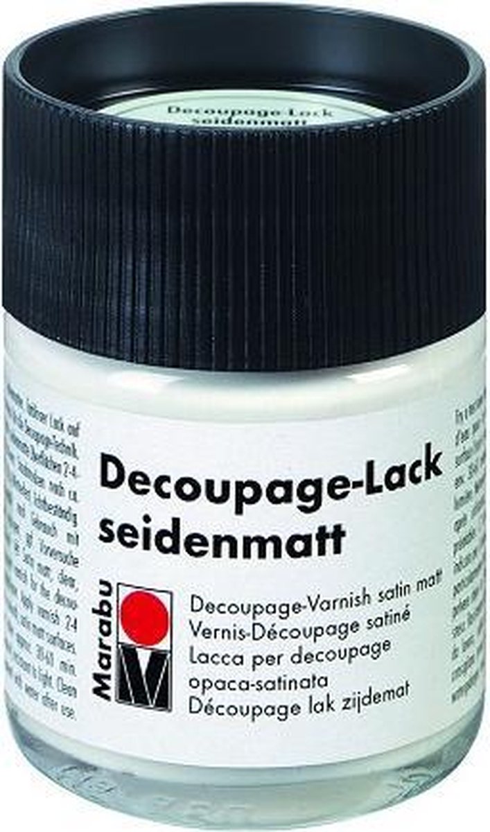 Lak decoupage 50 ml - Zijdemat